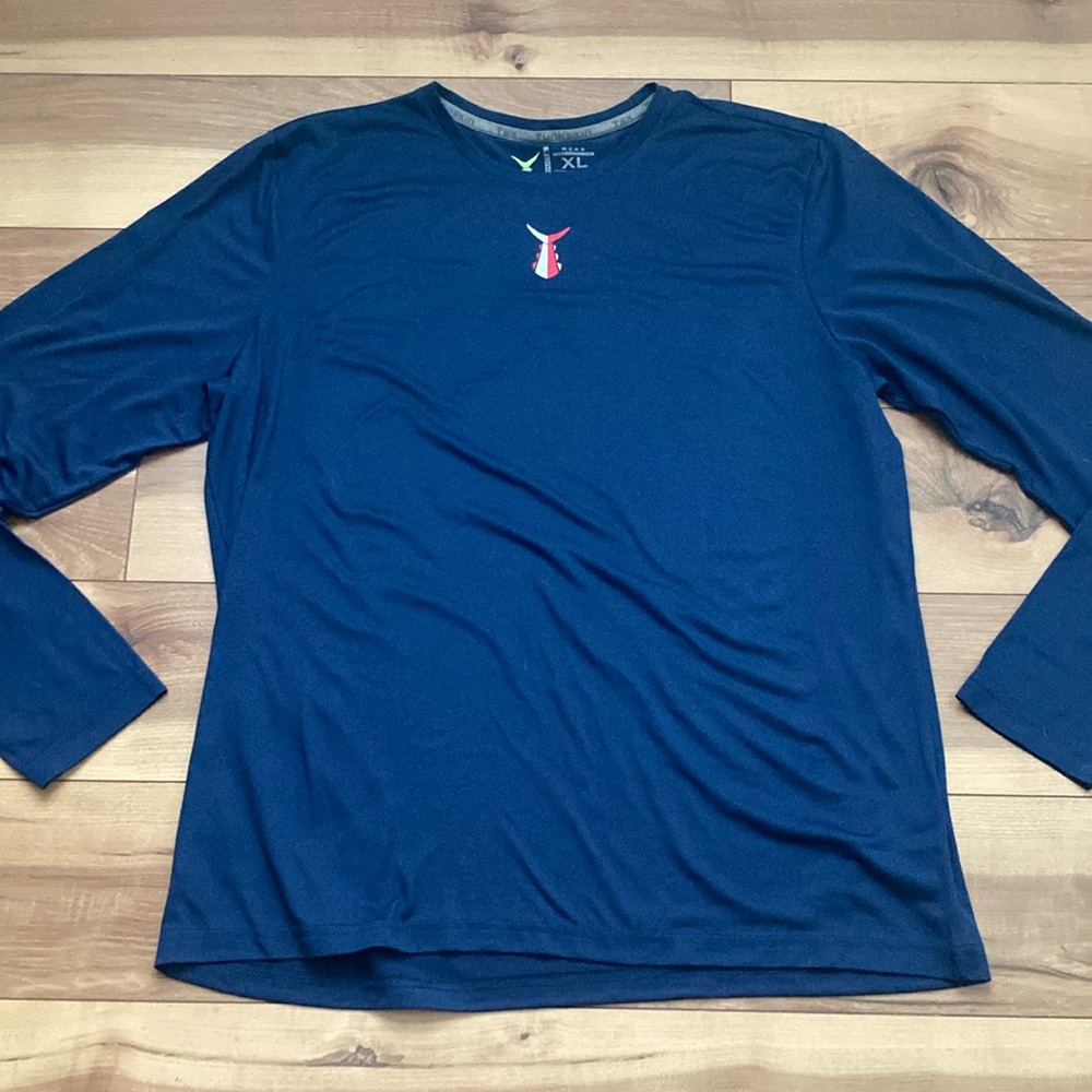 Tunaskin Navy SPF Long Sleeve Shirt